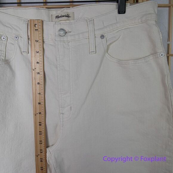 NEW Madewell The Perfect Vintage Straight Jean‎ in Vintage Canvas Wash, 32.NG254 - Picture 5 of 13